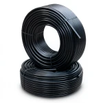 Al-Rajhi HDPE Pipes PE 80 Pressure 10 Bar Outer Diameter 50 mm Thickness 3.7 mm Black