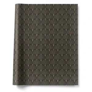 Patterned Wallpaper Dark Brown, 10m x 0.53m, Model 10346-15