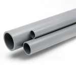 مواسير UPVC ضغط 16 بار قطر خارجي 25 مم سمك 1.9 مم لون رمادي