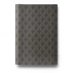 Patterned Wall Decoration 10m x 0.53m Dark Beige