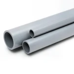 مواسير UPVC ضغط 6 بار قطر خارجي 400 مم سمك 11.7 مم لون رمادي