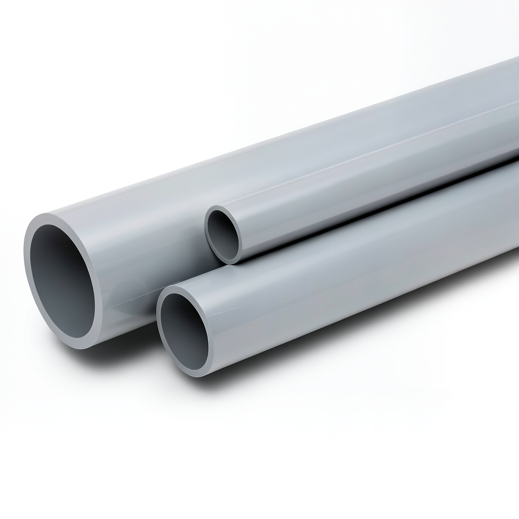 UPVC Pipes Pressure 6 Bar Outside Diameter 400 mm Thickness 11.7 mm Gray