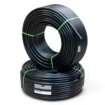 أنابيب HDPE PE 100 ضغط 10 بار قطر خارجي 50 مم سمك 3.0 مم لون اسود | نيبروبلاست