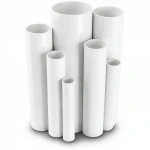 UPVC Pipes  Modern Technology Nominal Pressure 6 Bar Outside Diameter 88.7 mm Thickness 2.9 mm White Colour