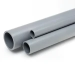 مواسير UPVC ضغط 10 بار قطر خارجي 400 مم سمك 19.1 مم رمادي