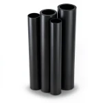 HDPE Pipes PE 63 Pressure 4 Bar Outside Diameter 710 mm Thickness 27.2 mm Black