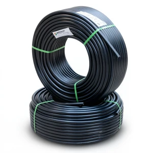 أنابيب HDPE PE 100 ضغط 10 بار قطر خارجي 90 مم سمك 5.4 مم لون أسود | نيبروبلاست