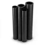 Al-Rajhi HDPE Pipe PE 63 Schedule 4 Bar 800 mm OD 30.6 mm Thickness Black