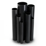مواسير UPVC مقاس 4 إنش ضغط 17.2 بار سمك 6.73 مم لون اسود
