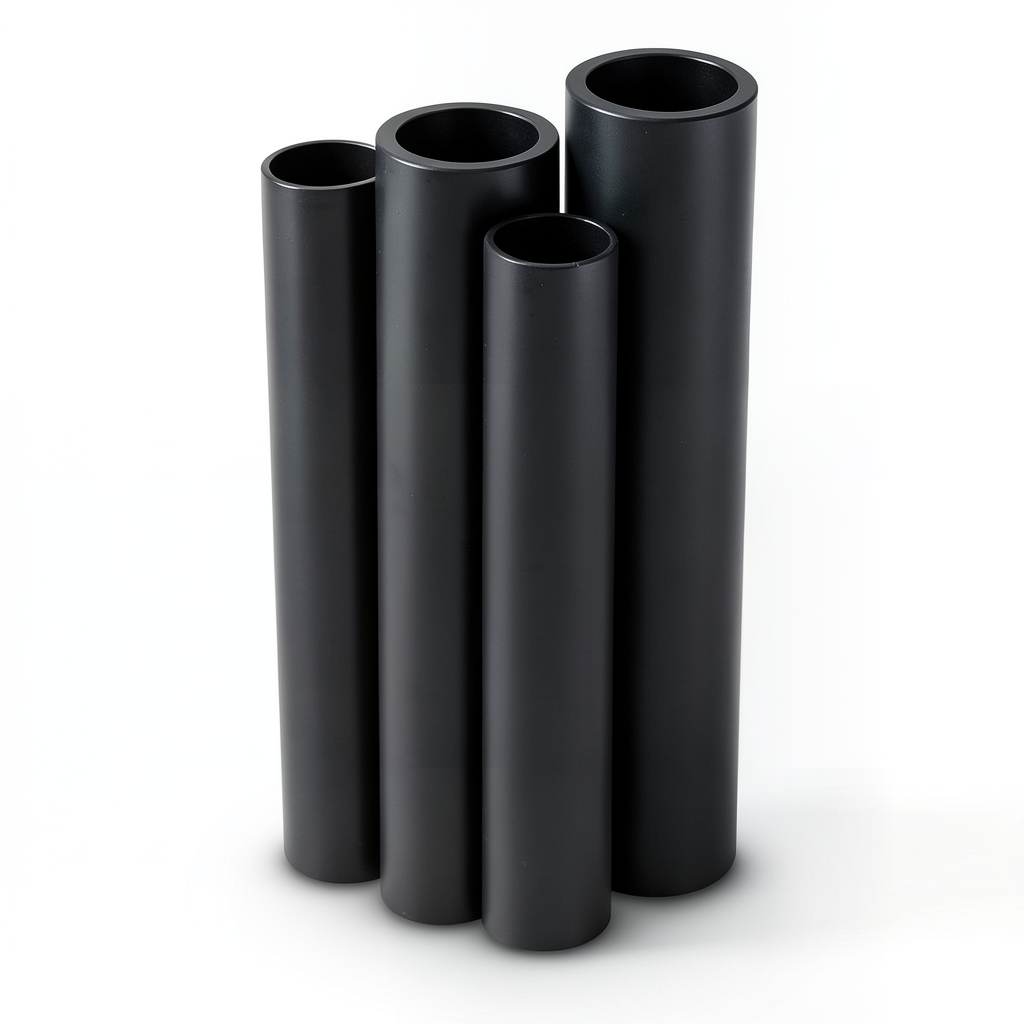 أنابيب HDPE الراجحي PE 63 ضغط 4 بار قطر 900 مم سمك 34.4 مم أسود