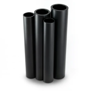 أنابيب HDPE PE 63 ضغط 4 بار قطر خارجي 1000 مم سمك 38.2 مم لون أسود