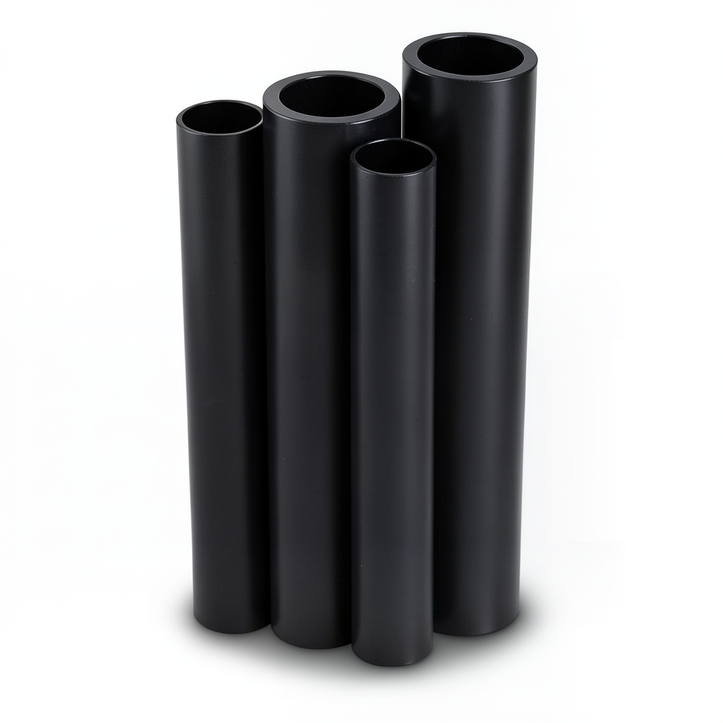 Al-Rajhi HDPE Pipes PE 63 Pressure 4 Bar OD 1400 mm Thickness 53.5 mm Black