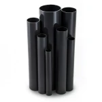مواسير UPVC مقاس 6 إنش ضغط 21.7 بار سمك 12.47 مم لون اسود