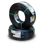 HDPE Pipes PE 100 Pressure 10 Bar 125 mm Diameter 7.4 mm Thickness Black | NEPROPLAST