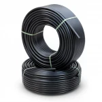 أنابيب HDPE الراجحي  ضغط 9.1 كجم قوة / سم²  مقاس 1 إنش سمك 2.8 مم لون اسود