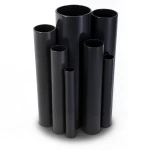 UPVC Pipes 4 Inch Thickness 8.46 mm Pressure 21.7 Bar Black