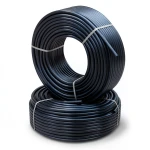 HDPE Pipes PE 80 Pressure 10 Bar Outer Diameter 63 mm Thickness 4.7 mm Black