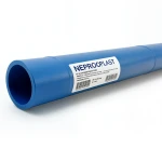Neproplast HDPE Pipes PE 100 Pressure 10 Bar OD 140 mm Thickness 8.3 mm Blue | NEPROPLAST
