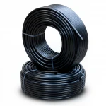 أنابيب HDPE الراجحي  ضغط 9.1 كجم قوة / سم²  مقاس 2 إنش سمك 5.1 مم لون اسود