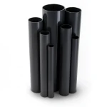 مواسير UPVC مقاس 6 إنش سمك 5.18 مم ضغط 8.6 بار لون اسود