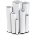 مواسير UPVC مقاس 6 إنش سمك 6.48 مم ضغط 11 بار لون أبيض