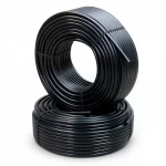 Al-Rajhi HDPE Pipes  Pressure 9.1 kgf/cm²  Size 4 inch Thickness 9.6 mm Color Black