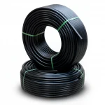 Al-Rajhi HDPE Pipes  Pressure 12.2 kgf/cm²  Outside Diameter ¾  inch Thickness 2.9 mm Color Black