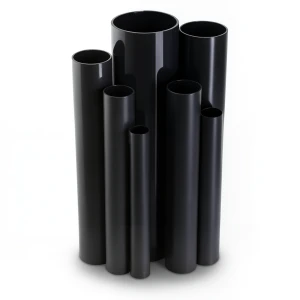 UPVC Pipes 6 Inch Size 6.48 mm Thickness 11 Bar Pressure Black