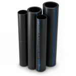 HDPE Pipes PE 100 Pressure 10 Bar Outside Diameter 140 mm Thickness 8.3 mm Black | NEPROPLAST