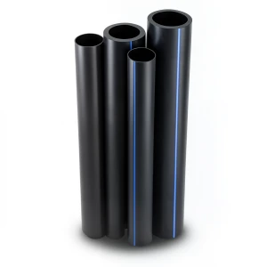 أنابيب HDPE نيبروبلاست PE 100 ضغط 10 بار قطر خارجي 160 مم سمك 9.5 مم لون أسود | نيبروبلاست