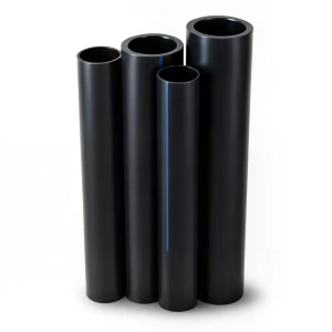 أنابيب HDPE PE 100 ضغط 10 بار قطر خارجي 180 مم سمك 10.7 مم لون أسود | نيبروبلاست