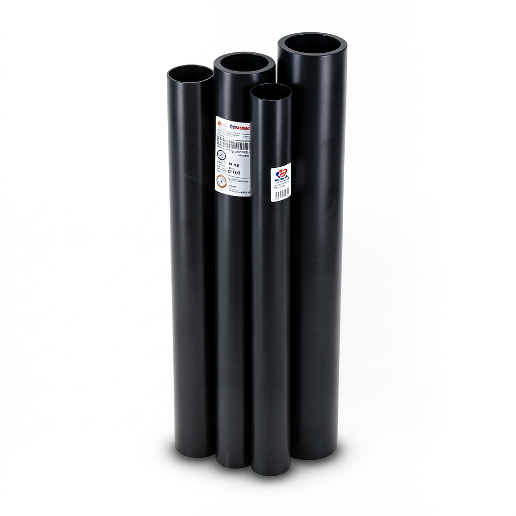 HDPE Pipes PE 100 Pressure 10 Bar Outside Diameter 180 mm Thickness 10.7 mm Black | NEPROPLAST