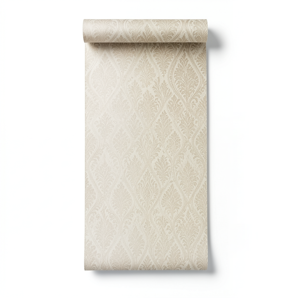 Patterned Wall Decoration 10m x 0.53m Beige, Model 10351-05
