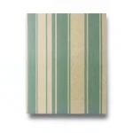 German Wall Decoration Wallpaper 10m x 0.73m Green with Beige