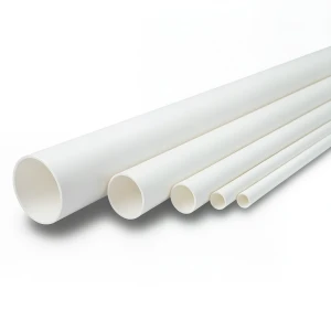 UPVC Pipes National Kham Schedule 40 Size 1 Inch Thickness 3.38 mm White