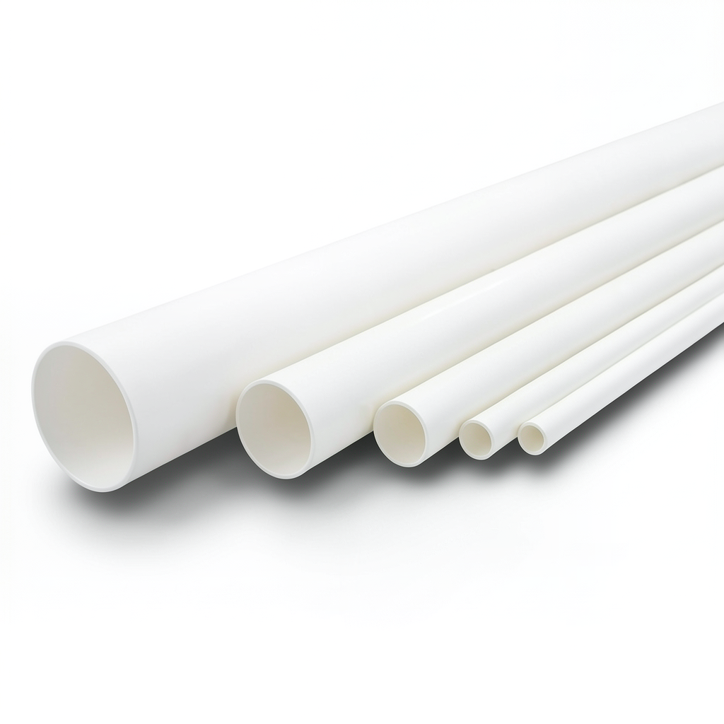 UPVC Pipes National Nominal Pressure 40 Size ½ 2 Inch Thickness 5.16 mm Weight 1.57 kg/m White Colour