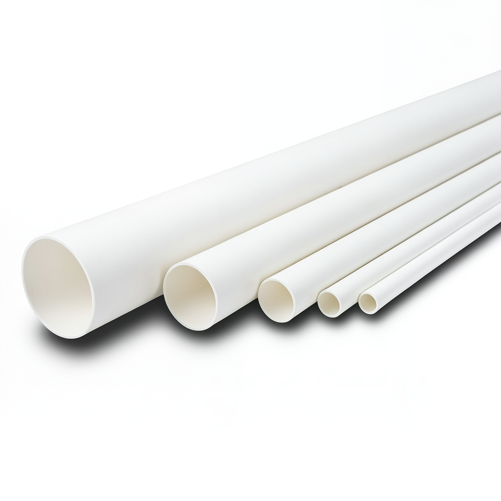 مواسير UPVC الوطني جدول 40 مقاس 3 إنش سمك 5.49 مم لون أبيض