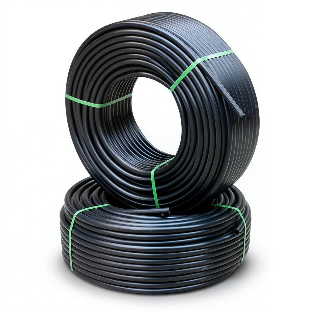 HDPE Pipes PE 100 Pressure 10 Bar Outside Diameter 110 mm Thickness 6.6 mm Black | NEPROPLAST
