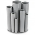 UPVC Pipes  Modern Technology Nominal Pressure 6 Bar Outside Diameter 88.7 mm Thickness 2.9 mm Gray Colour