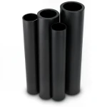 HDPE Pipes PE 63 Pressure 6 Bar Outside Diameter 180 mm Thickness 10.2 mm Black