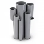 UPVC Pipes  Modern Technology Nominal Pressure 6 Bar Outside Diameter 89.1 mm Thickness 3.3 mm Gray Colour