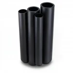 مواسير HDPE الراجحي       قطر خارجي  56 مم سمك 3 مم لون اسود