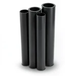 HDPE Pipes PE 63 Pressure 6 Bar 225 mm Diameter 12.8 mm Thickness Black