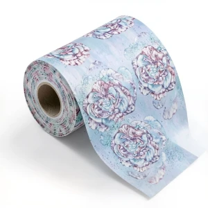 Italian Wall Covering Multi-colored, 10 m Length, 0.73 m Width