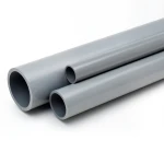 مواسير UPVC ضغط اسمي 10 بار قطر خارجي 355 مم سمك 16.9 مم لون رمادي