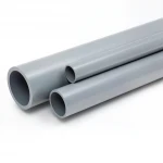 مواسير UPVC الوطني     قطر خارجي 200 مم سمك 4.9 مم لون رمادي