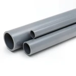 مواسير UPVC ضغط اسمي 2 بار قطر خارجي 450 مم سمك 3.6 مم لون رمادي