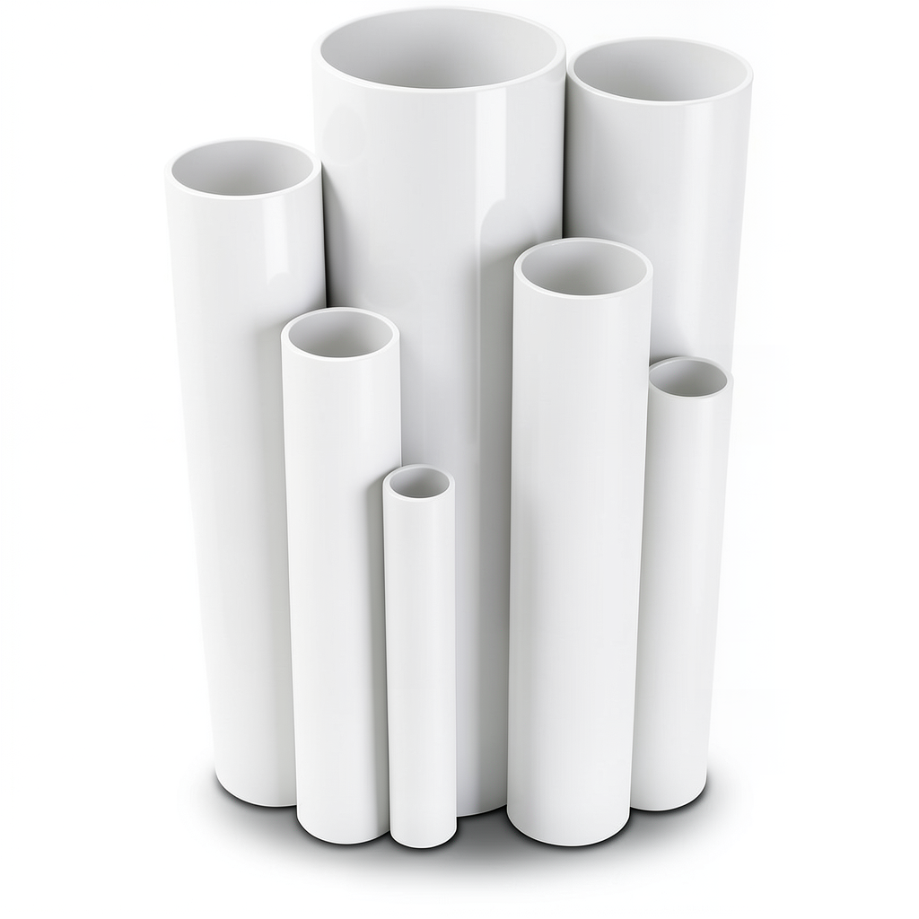 UPVC Pipes Nominal Pressure 13.8 Bar Size 6 Inch Thickness 8.03 mm White