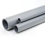 مواسير UPVC ضغط 4 بار قطر خارجي 450 مم سمك 8.9 مم لون رمادي