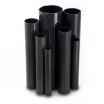 مواسير UPVC مقاس 6 إنش سمك 9.91 مم ضغط 17.2 بار لون اسود